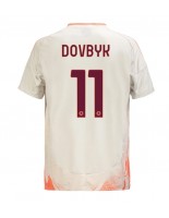 AS Roma Artem Dovbyk #11 Vieraspaita 2024-25 Lyhythihainen